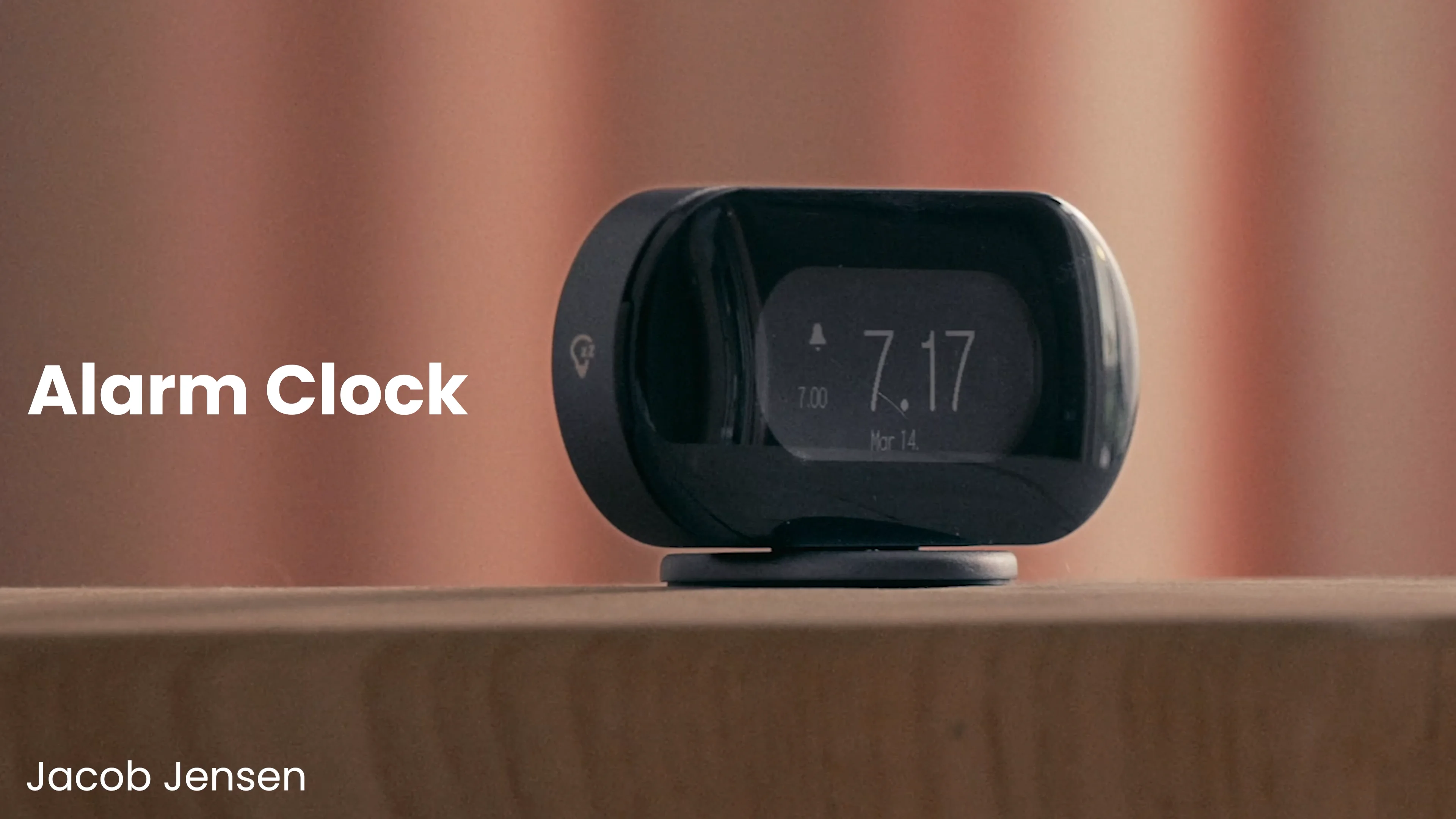 JACOB  Alarm clock ヤコブ　イェンセンの卓上時計 JACOB JENSEN Alarm clock ヤコブ イェンセンの卓上時計 JACOB