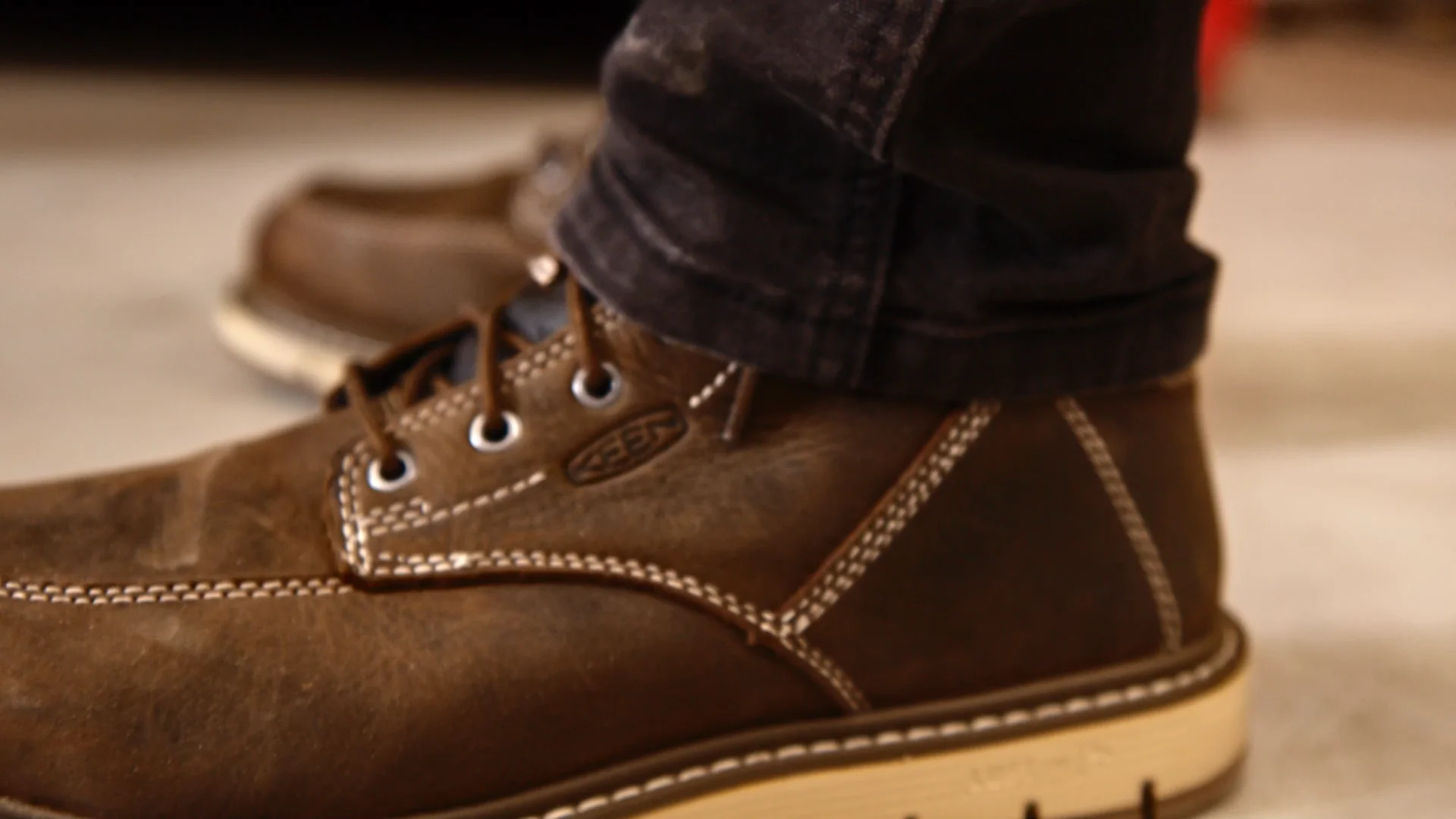 LIMITED WOODEN SOLE サボ. shoe-shine-box-steel-plate-oak