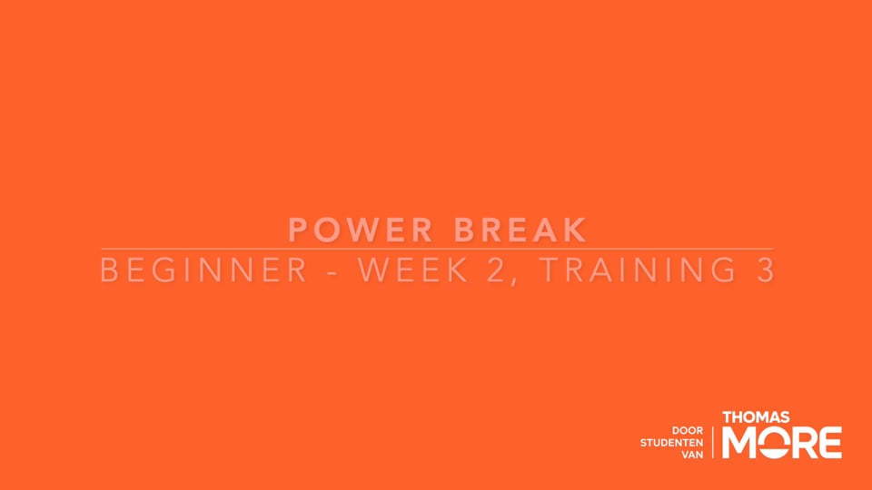 Beginner Week 2 Training 3