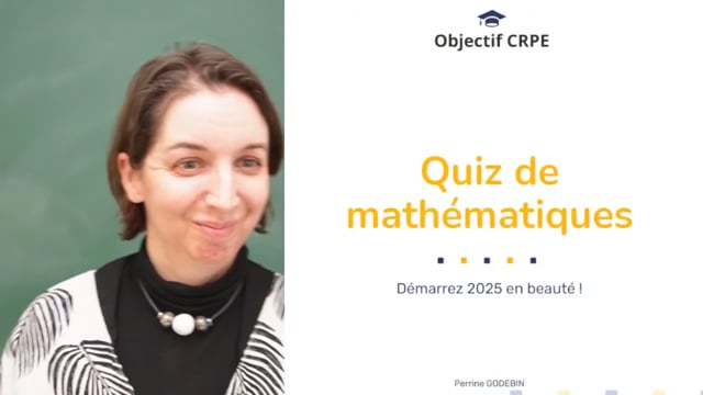 Quiz de mathématiques : démarrez 2025 en beauté !