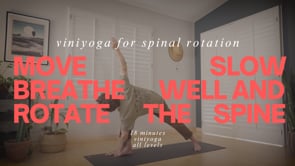 Viniyoga for Spinal Rotation