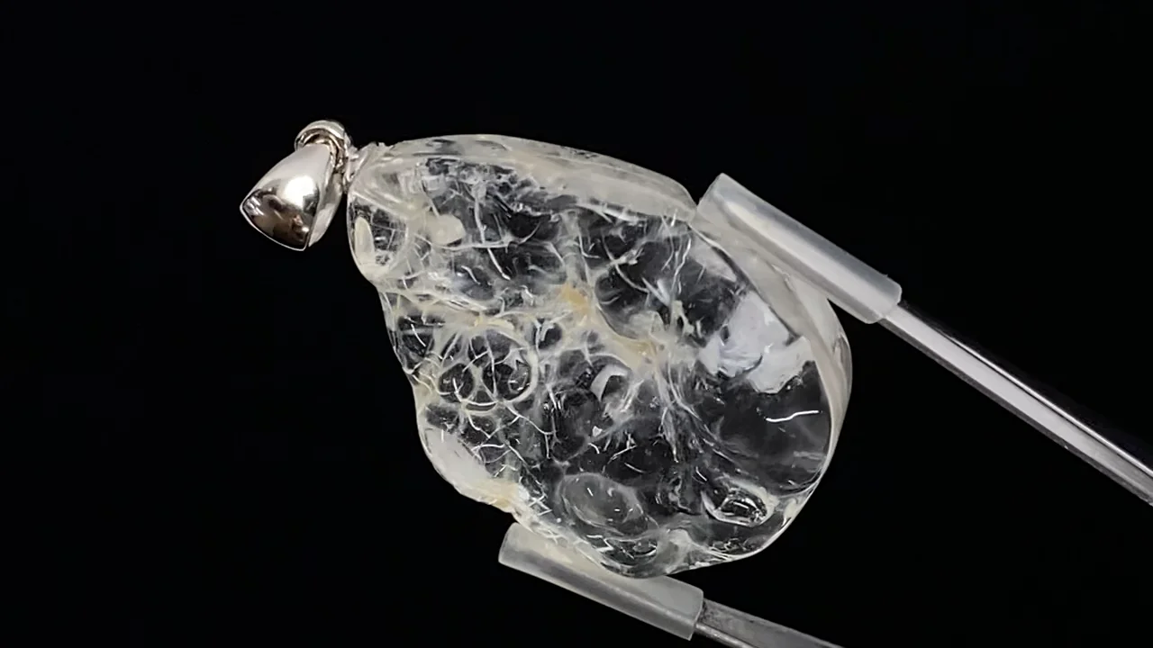 ハイアライトオパール　ペンダントトップS925 シルバー（新品未使用）一点限り 動画】【1点もの】宝石質ハイアライトオパールAAA- ペンダント