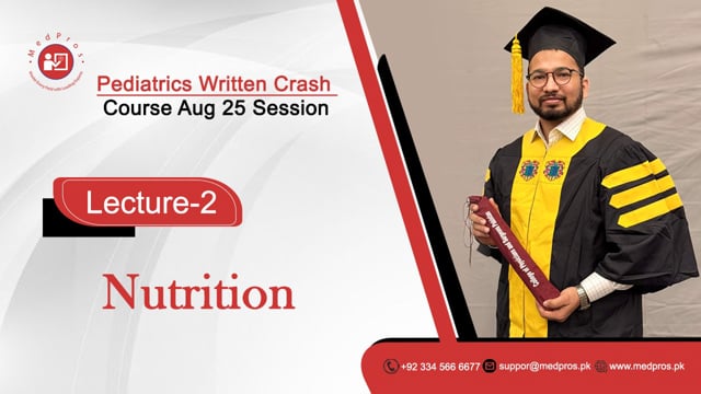 Dr Umer Farooq || Lecture-2 || Nutrition