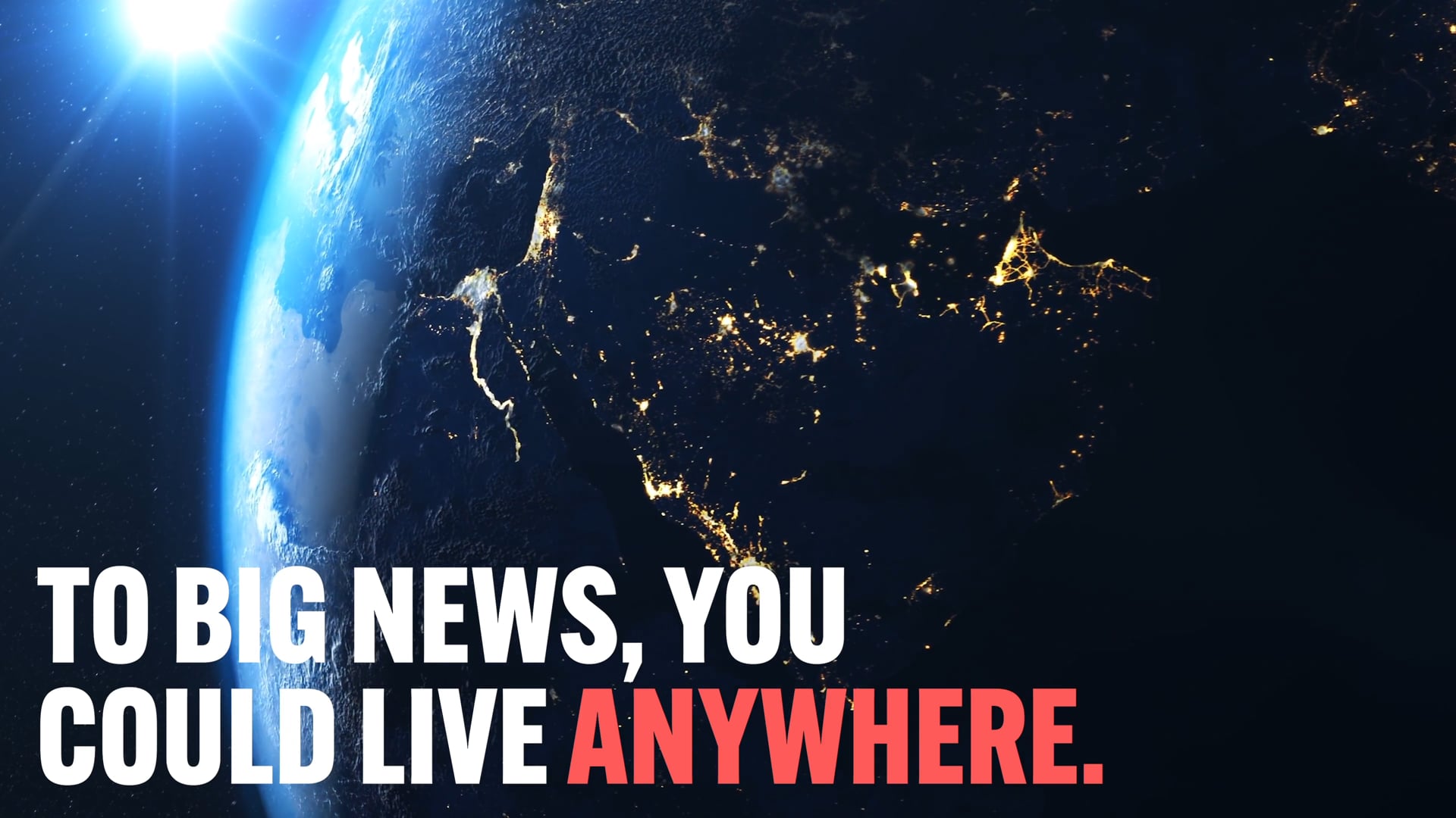 Commercial: "Big News Vs. Small News" digital ad