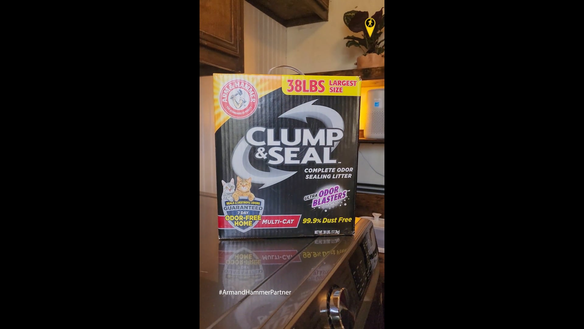 Short-form Ad: On Location x " Clump & Seal" Arm & Hammer Cat Litter - Standard UGC