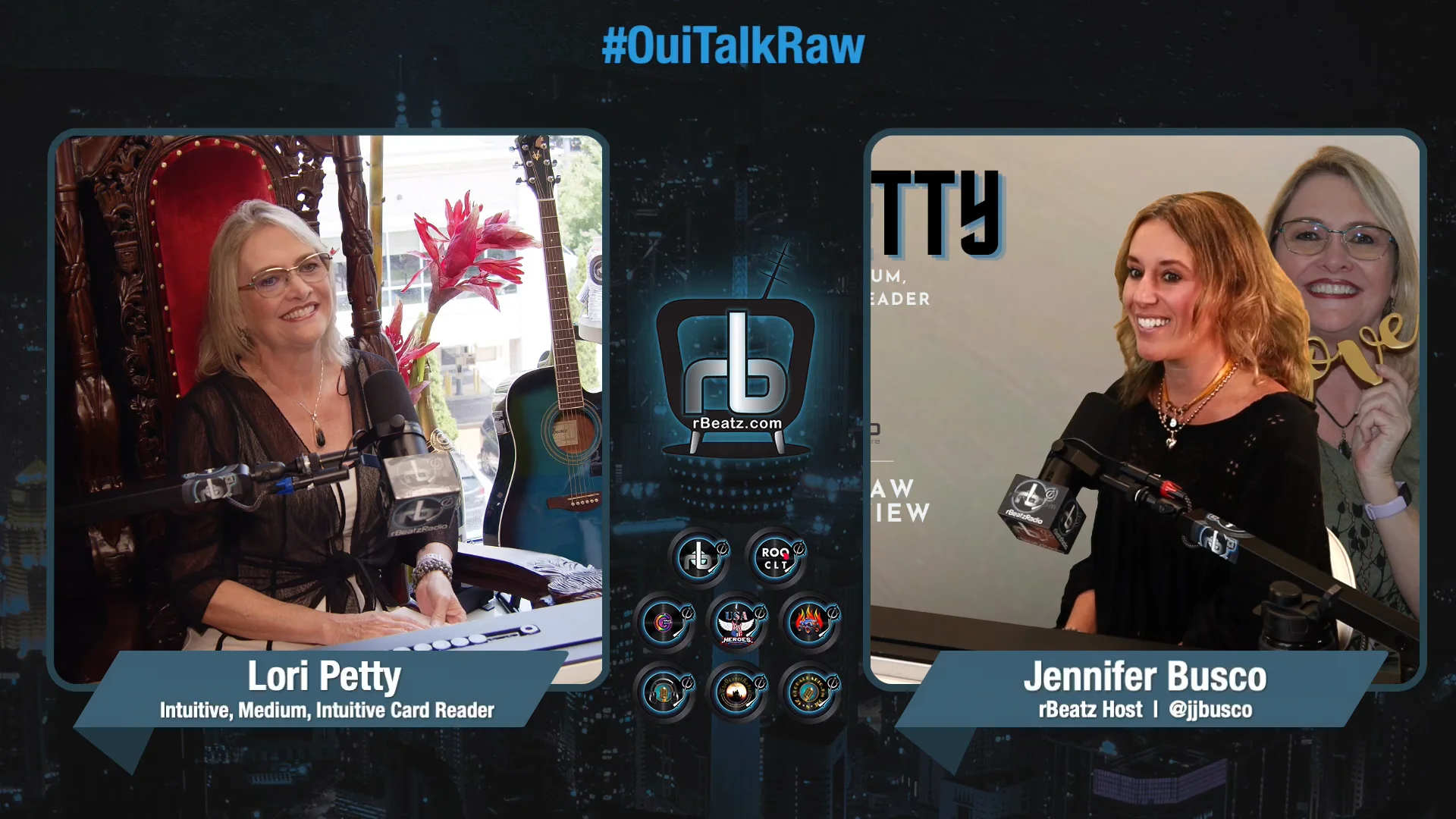 Lori Petty with Jennifer Busco | rBeatz Live, image size:1920x1080