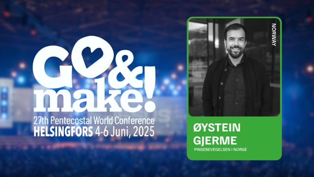 ⁣Oystein Gjerme | 6 juni | Världspingstkonferensen 2025