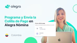 Envía la colilla de pago en Alegra Nómina – Colombia