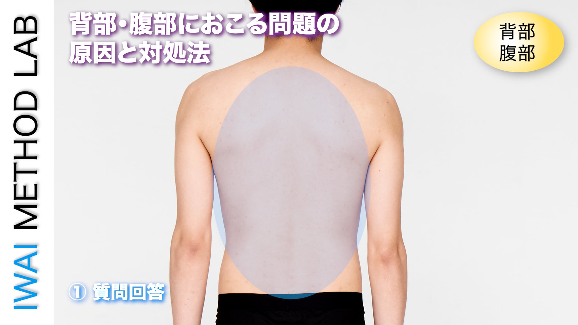 オンラインセミナー：背部・腹部におこる問題の原因と対処法 (2024)