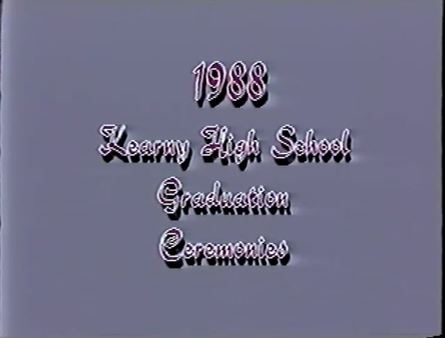 1988 Kearny Graduation