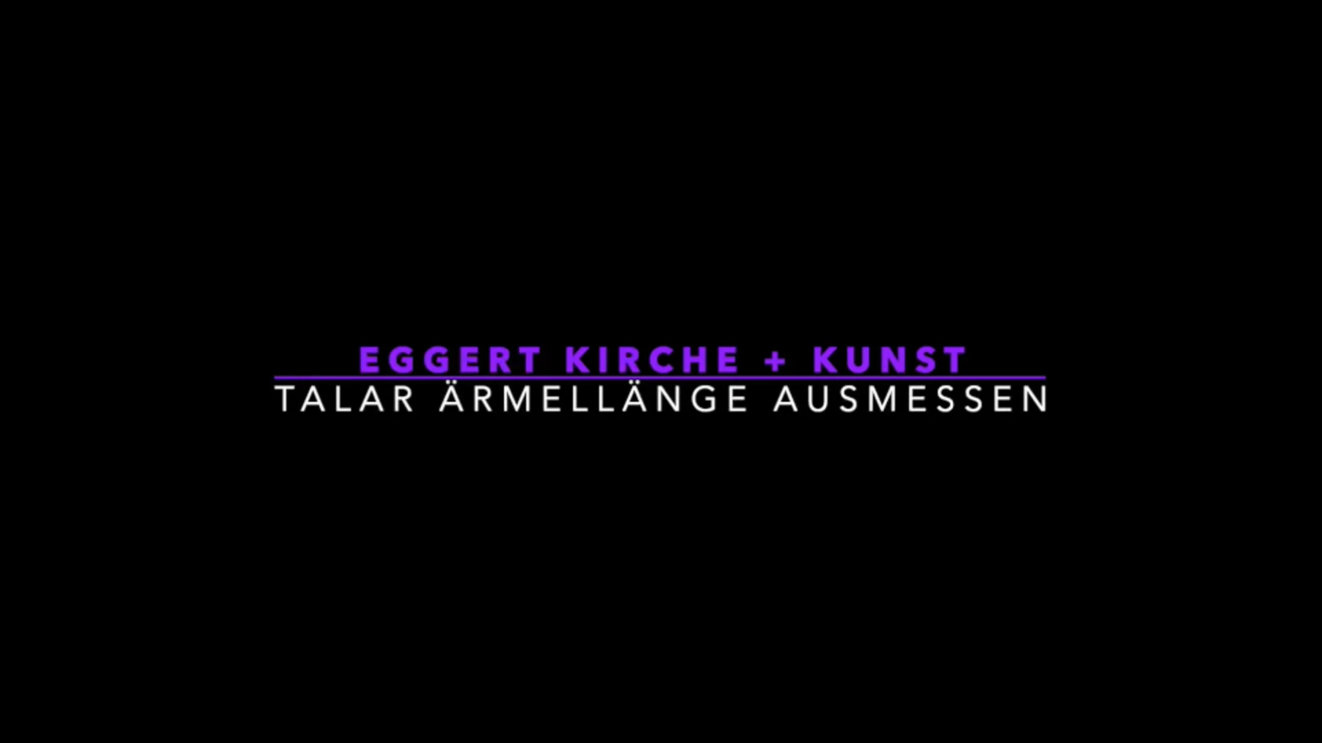 Talar Ärmellänge ausmessen