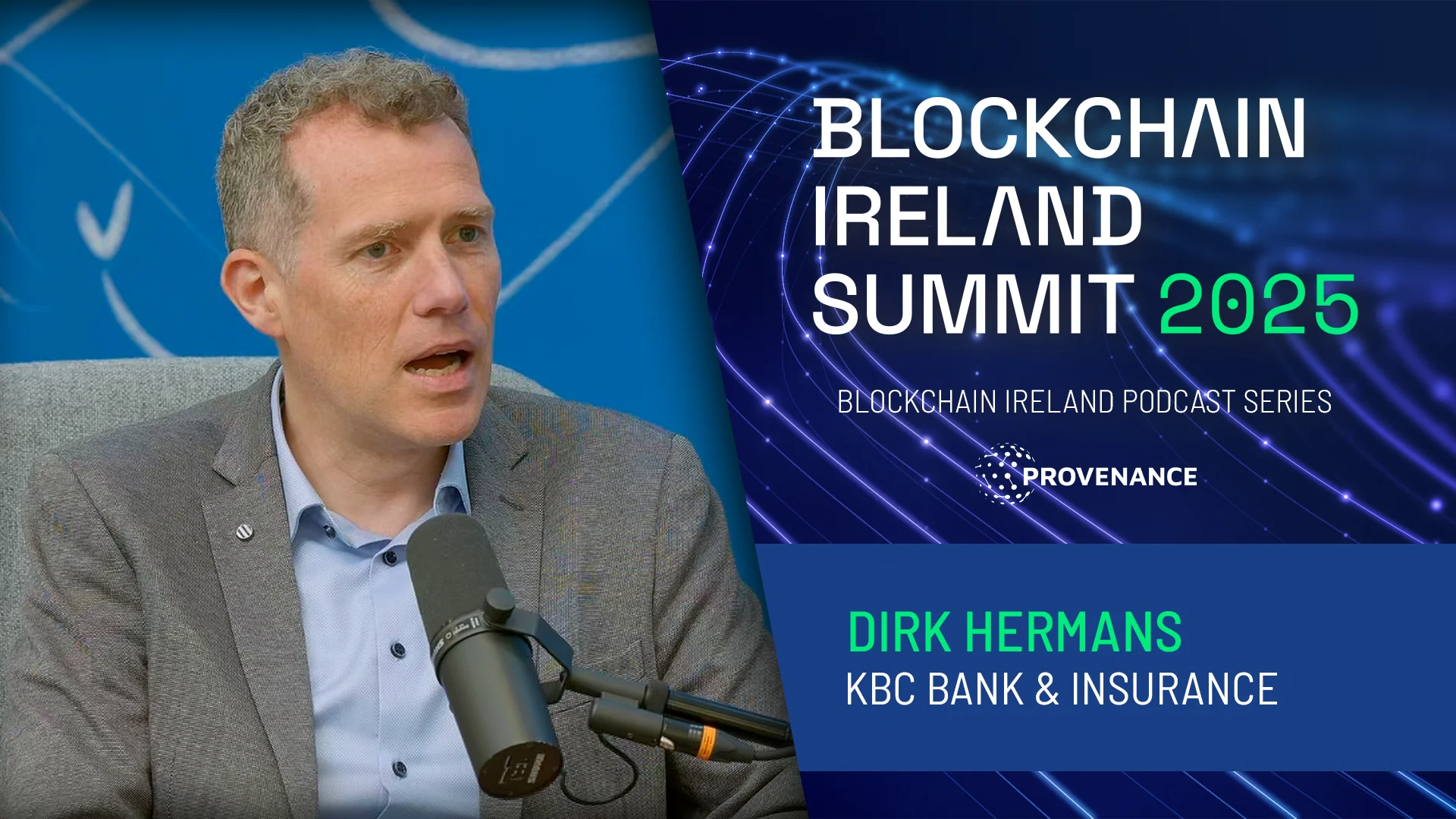 Dirk Hermans - KBC Bank & Insurance | Blockchain Ireland Summit 2025