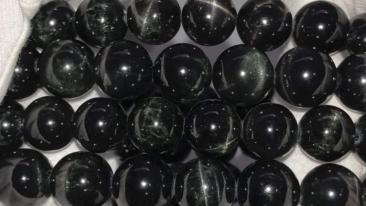 ブラックスターダイオプサイド ラウンド10mm ブレスレット｜天然石