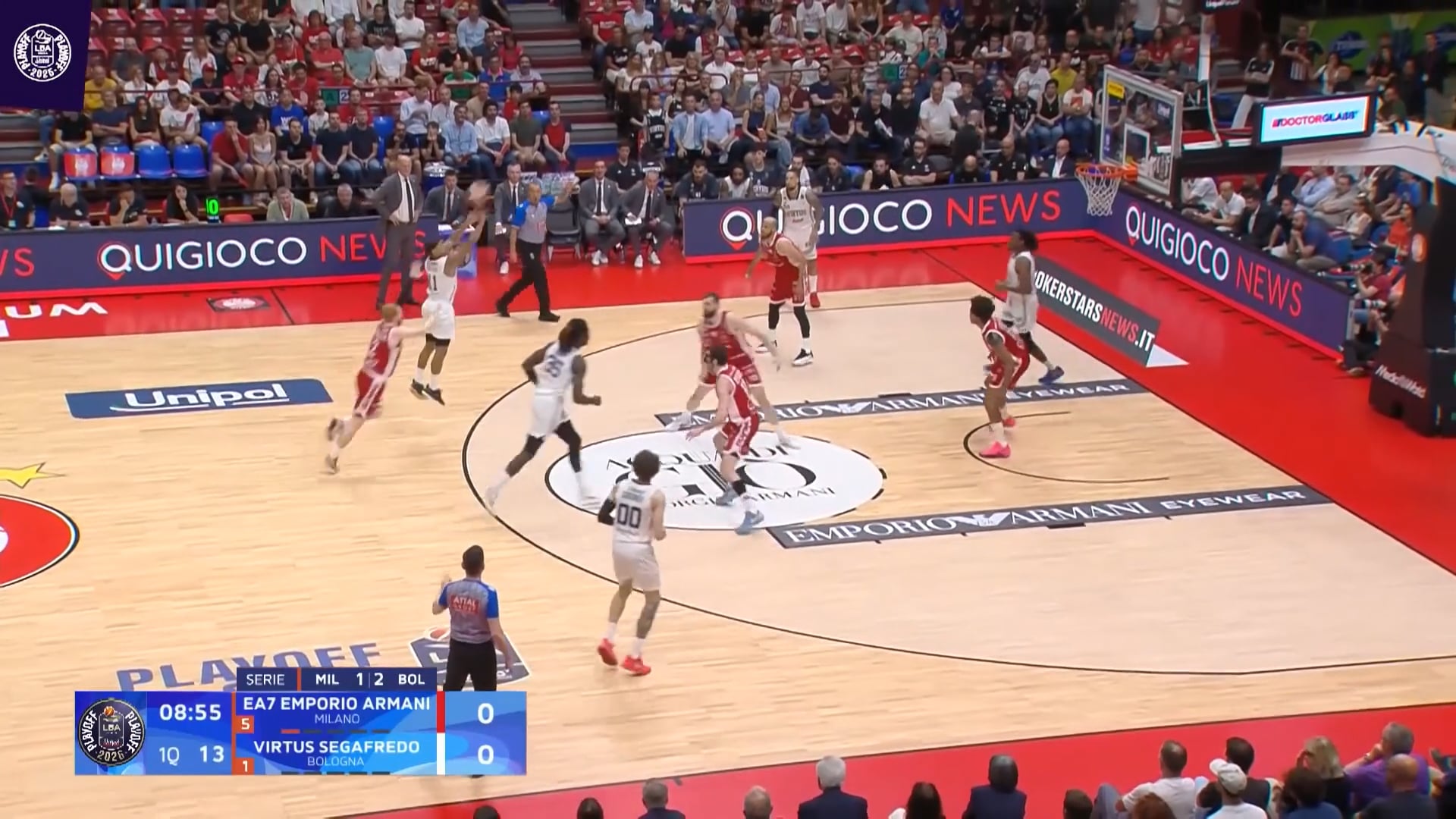 Basket, la Virtus espugna Milano e si gioca la finale scudetto