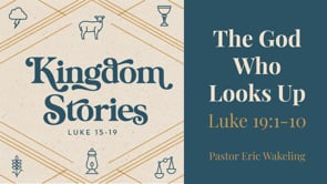 "The God Who Looks Up" Luke 19:1-10
