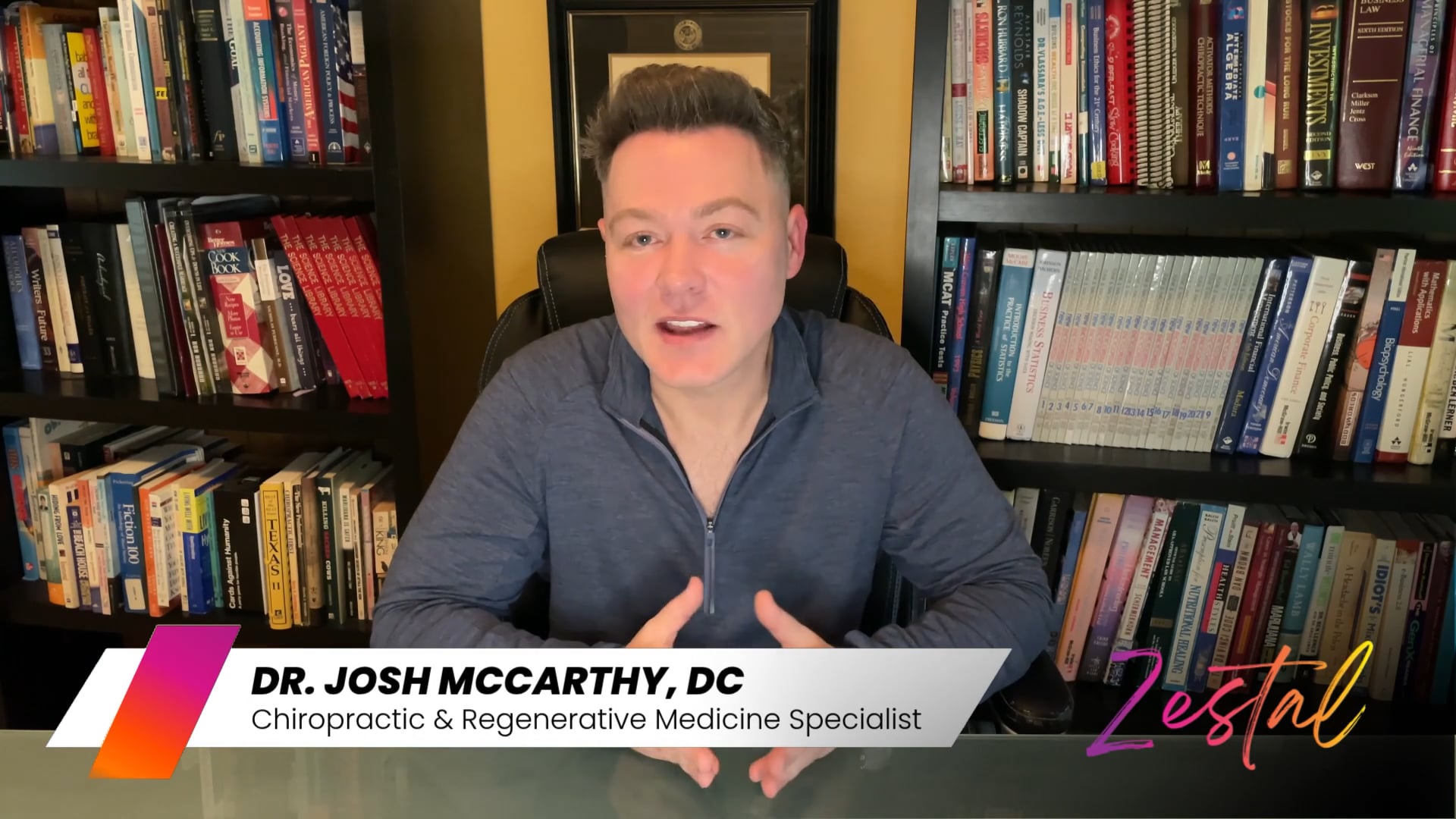 Dr. Joshua McCarthy-Intro to Zestal 90-Day Experience