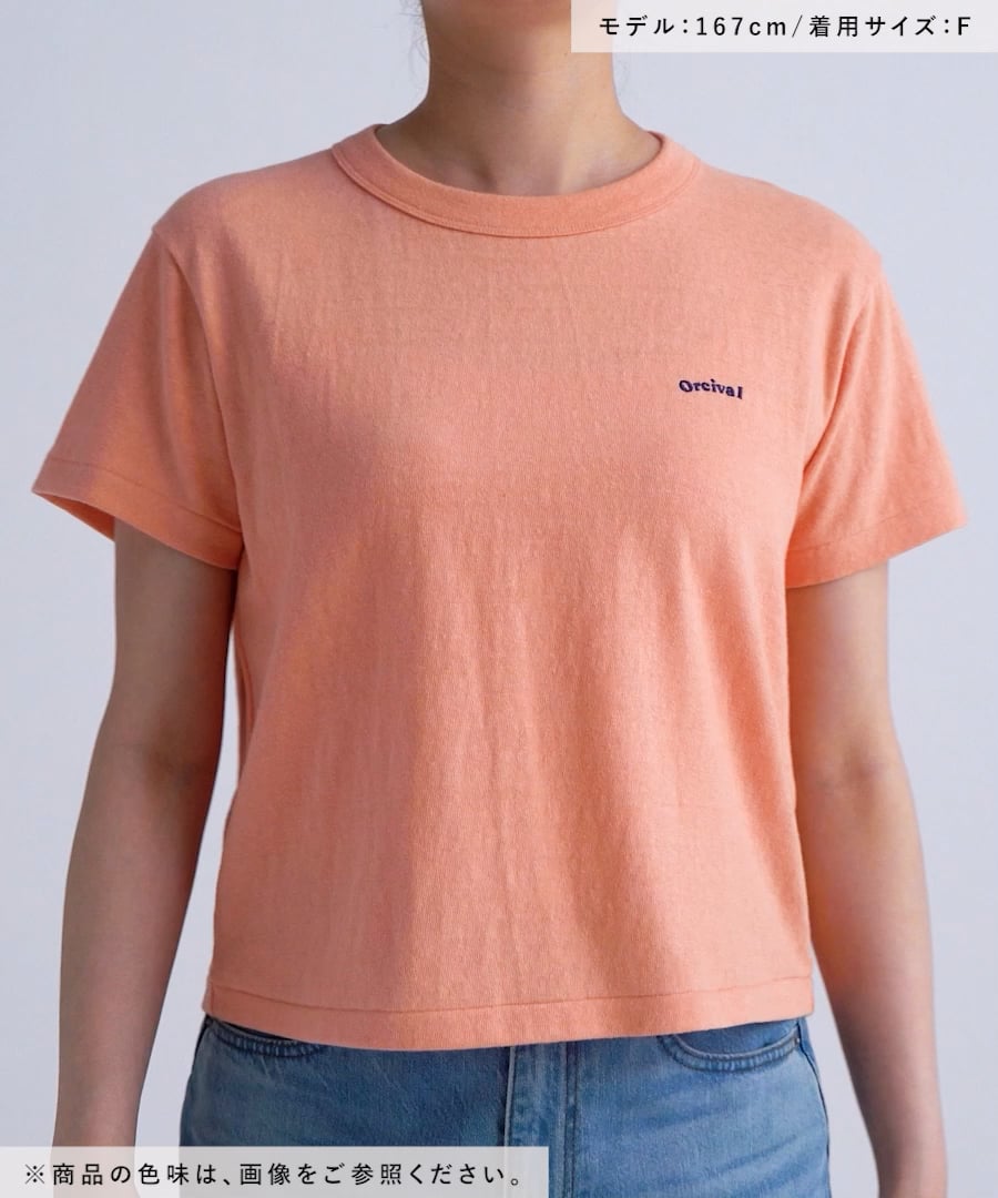 ORCIVAL(オーシバル)】ロゴ刺繍Tシャツ | [公式]ニコアンド（niko and