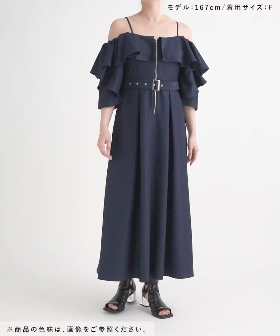 HARE / 12Gワンショルダーリブワンピース LADIES】2WAYジップオフショルワンピース | [公式]ハレ（HARE）通販