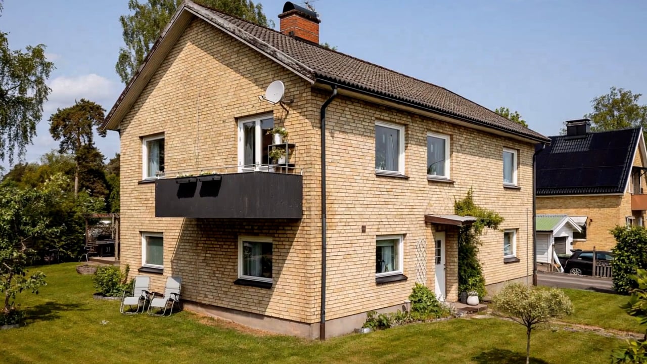 5 rum Villa på Skolgatan 9 Bodafors Nässjö kommun - video
