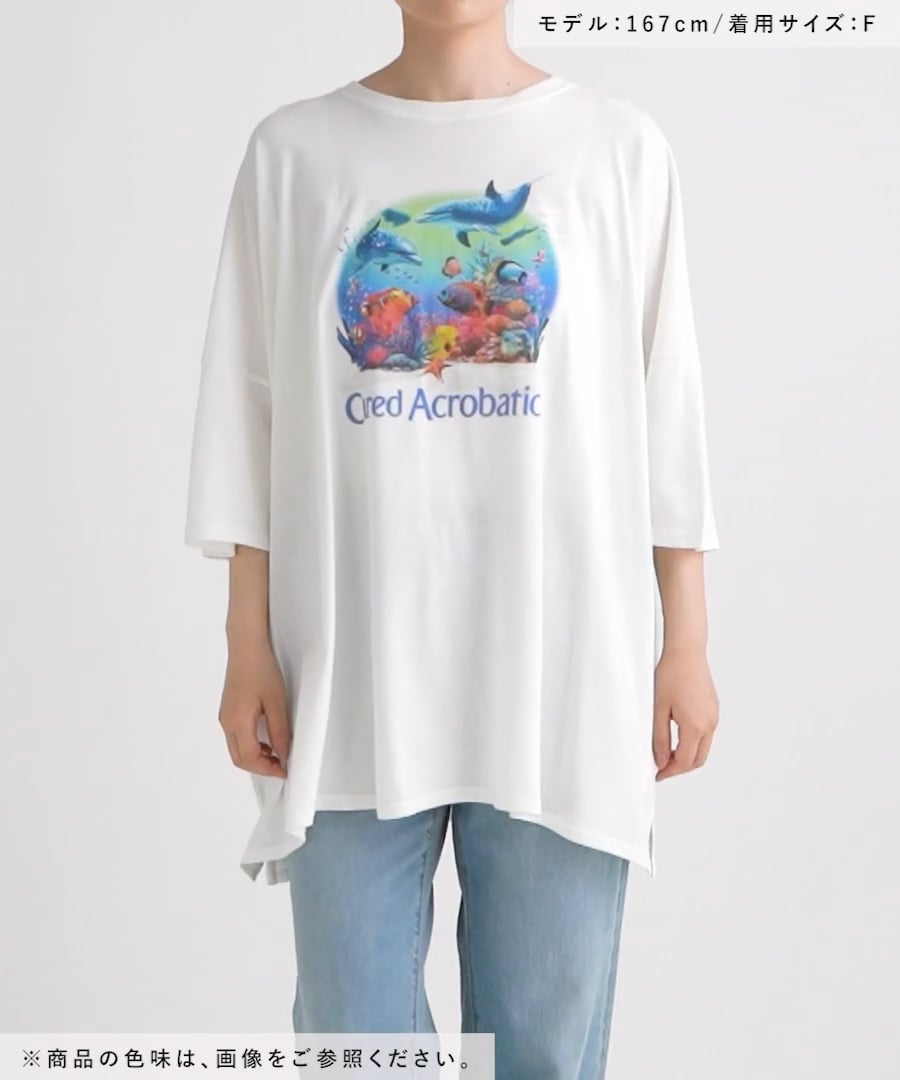 イルカアソートBIGTシャツ | [公式]ニコアンド（niko and ）通販