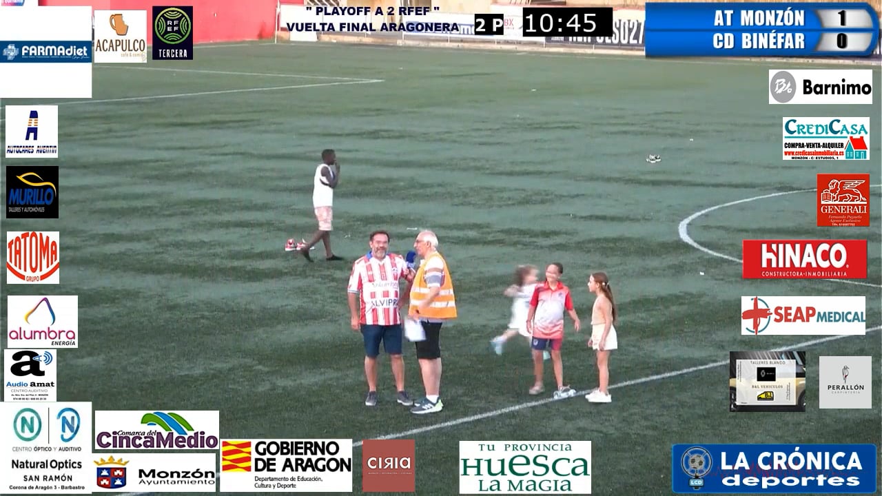 JAVIER  AVENTÍN PRESIDENTE  DEL AT.MONZÓN  VIVE CON ILUSIÓN ESTOS  MOMENTOS HISTÓRICOS PARA EL CLUB