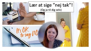 Lær at sige nej tak (og ja til dig selv)