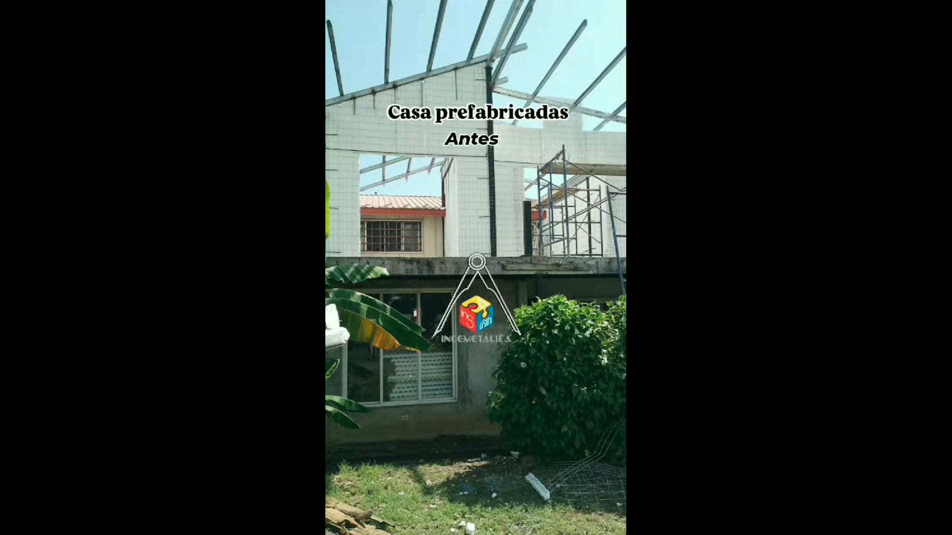 Casas prefabricadas en tan solo 90 dias, con estructuras metalicas y materiales modernos y eficiente