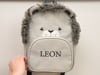 Barnryggsäck med namn - Lion Eco