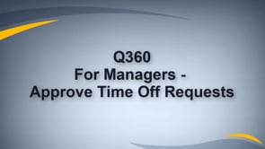 Manager Approve Employee Time Off Requests