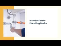Module 01: Introduction to Plumbing Basics