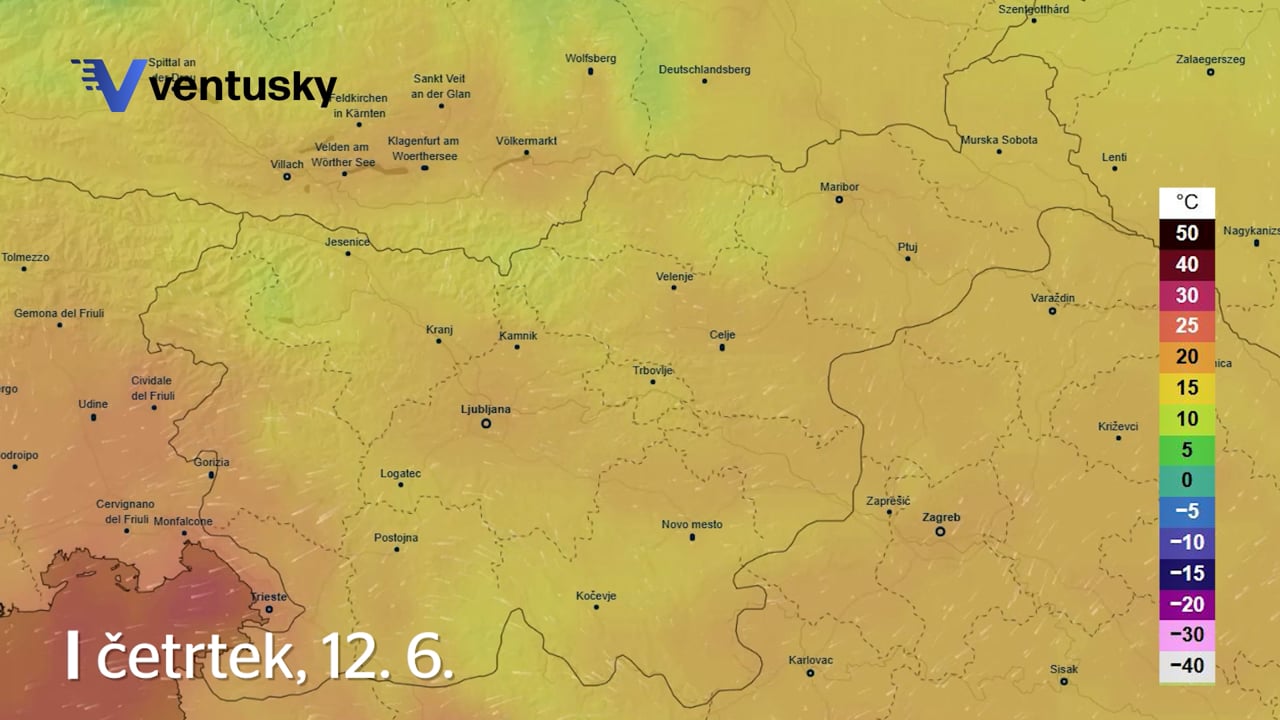 Slovenijo bo zajel prvi vročinski val. Kako vroče bo? #animacija