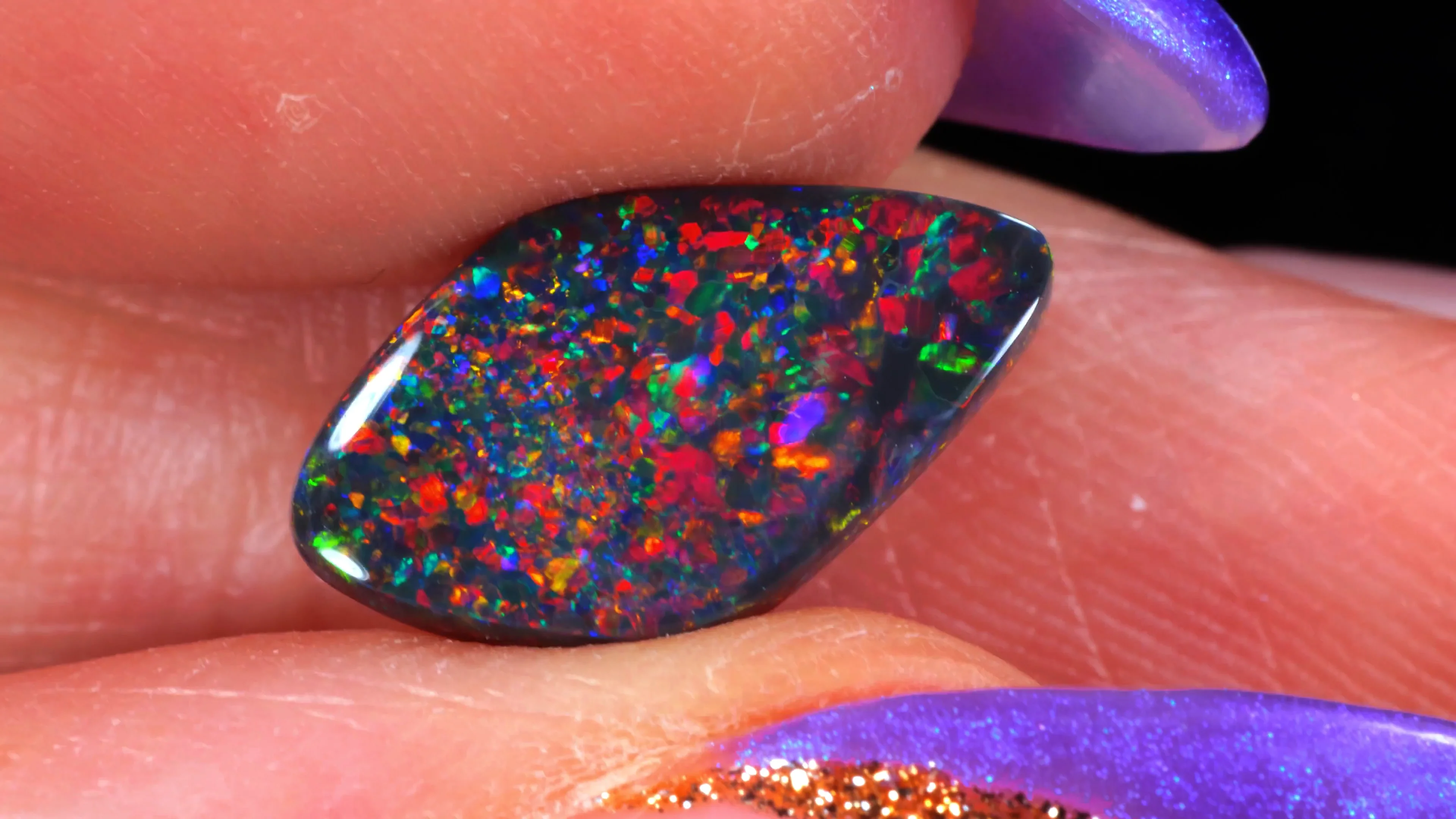 K18 ブリオレットBlack Opal トップ K18 ブリオレットBlack Opal トップ K18 ブリオレットBlack Opal
