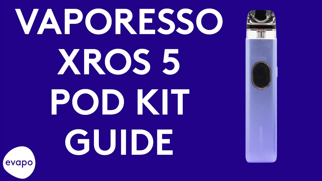 elf bar vape uk Vaporesso XROS 5 pod vape kit guide