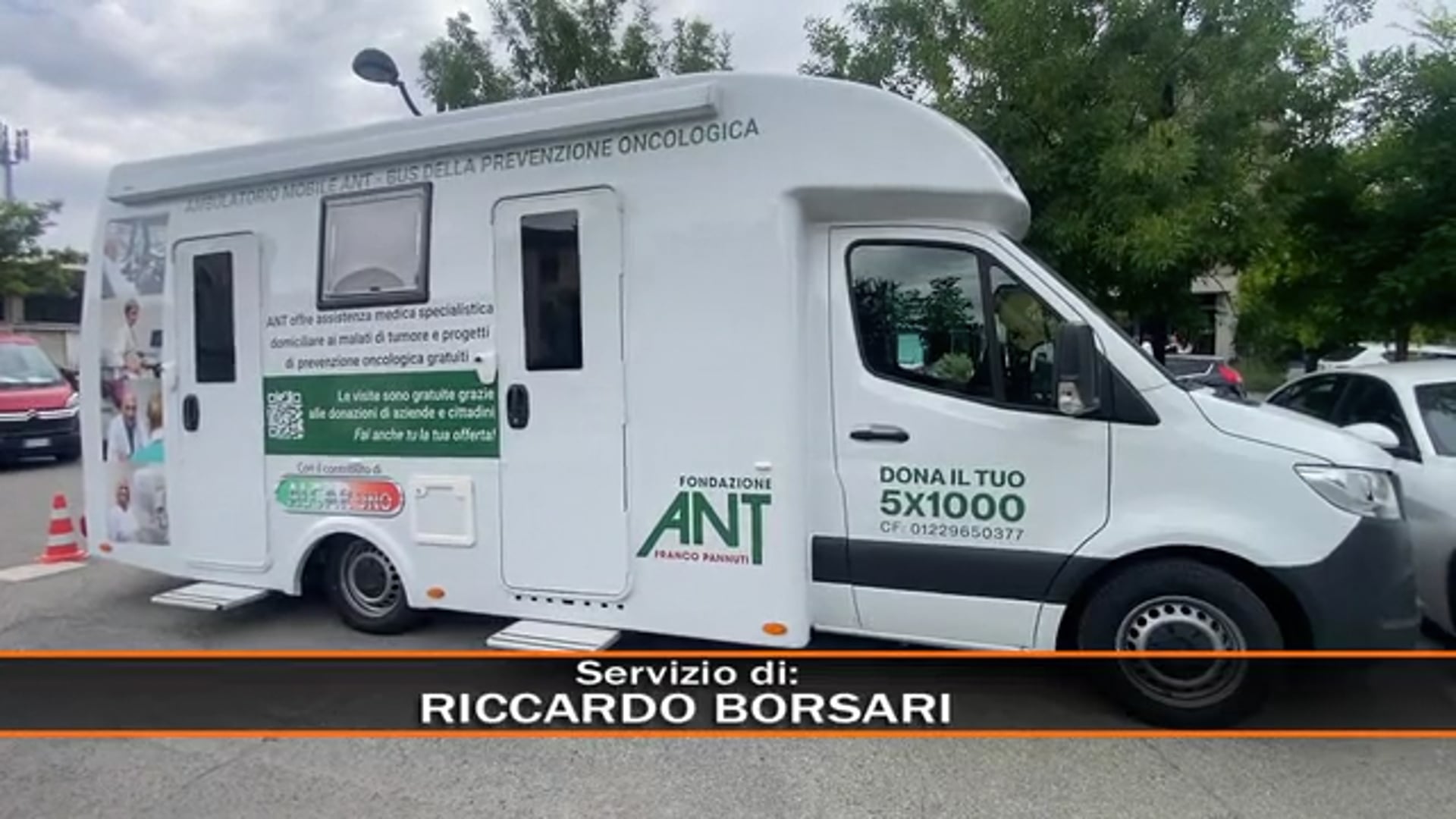 Inaugurato il nuovo ambulatorio mobile di Fondazione Ant, dedicato ai progetti gratuiti di diagnosi precoce
