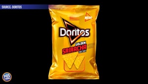Golden Sriracha Doritos