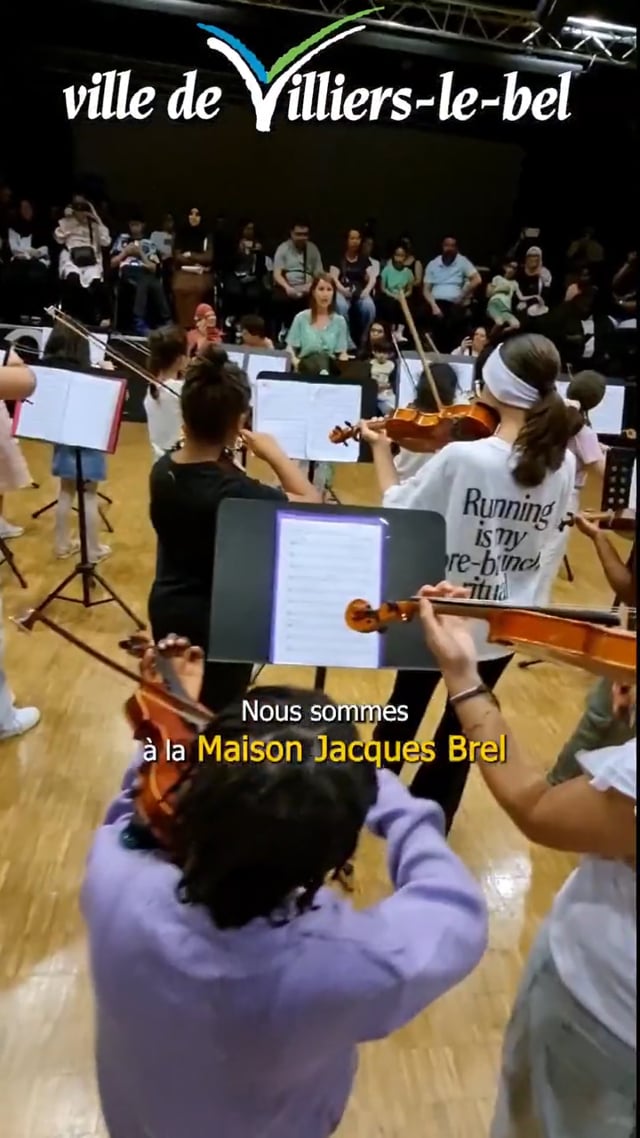 Vimeo Video : Tous les violonistes en herbe de Villiers-le-Bel
