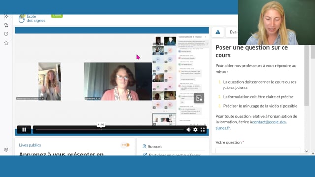 Journée portes ouvertes de l’École des signes