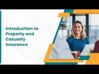 Introduction to Property and Casualty Insurance
