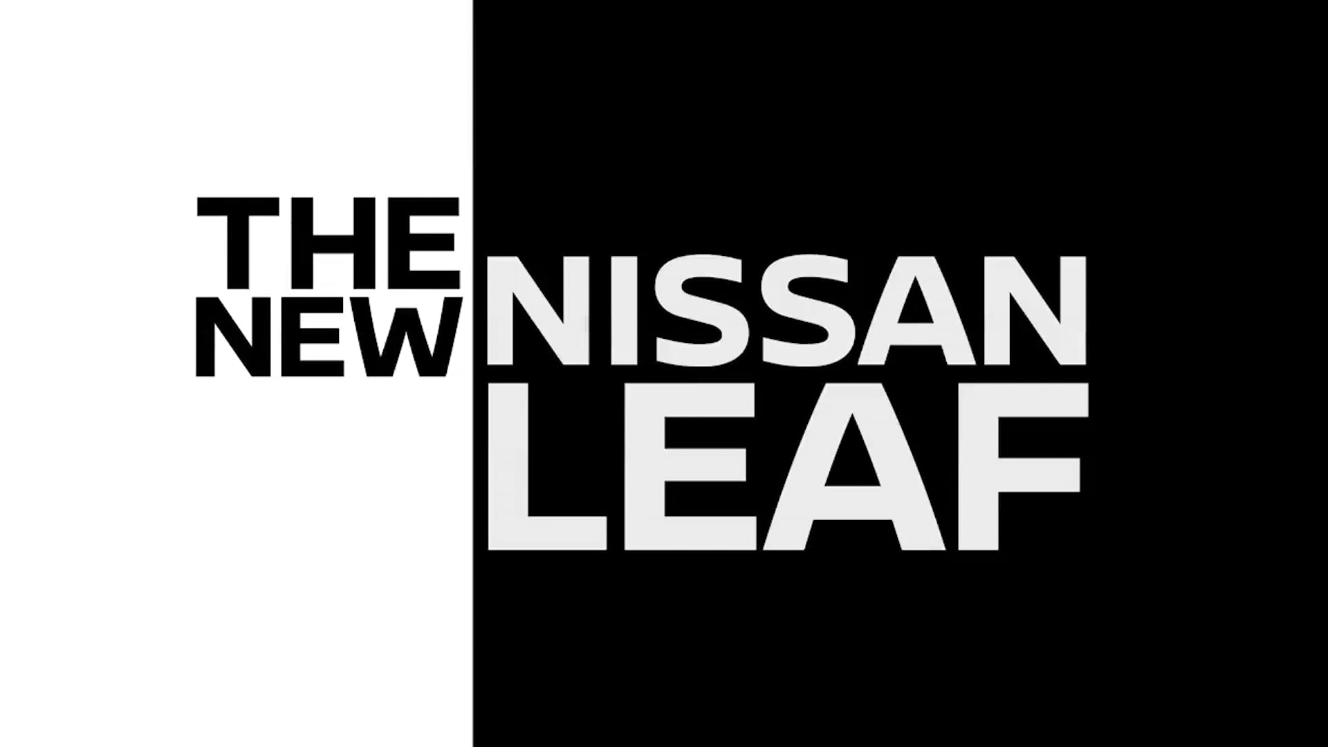 (2017) The New Nissan Leaf Intro