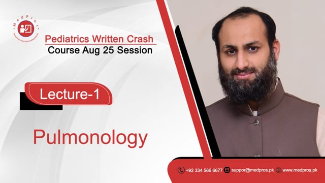 Dr Taimoor Khalil || Lecture-1 || Pulmonology