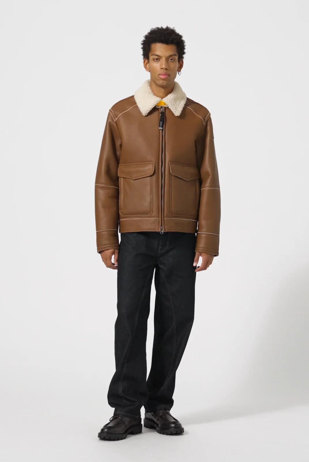 paisley☆羊革☆leather 短丈“bomber jacket Embroidered Leather Paisley Bomber Jacket releasing soon.