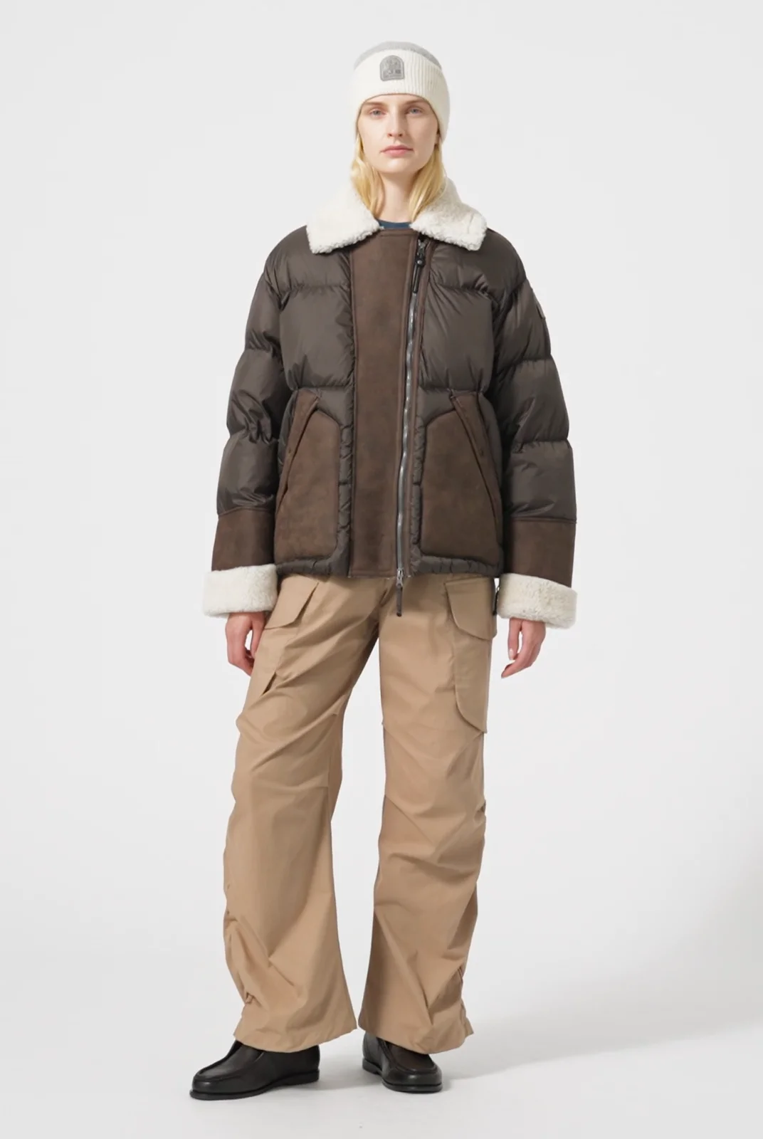 CHYNA - SHORT PUFFER EARTH BROWN | Parajumpers®