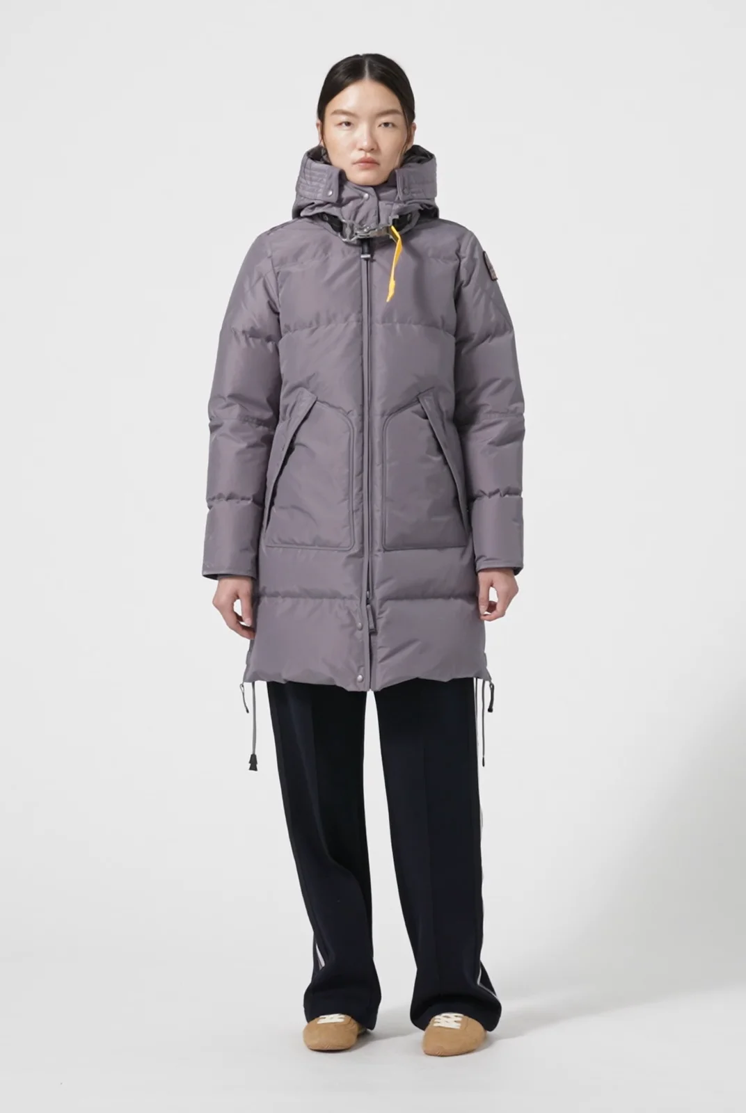 ジャケット・アウター H&A CAT EARS PARKA DRESS(BLACK x PURPLE) H&A CAT EARS PARKA DRESS(BLACK x PURPLE)