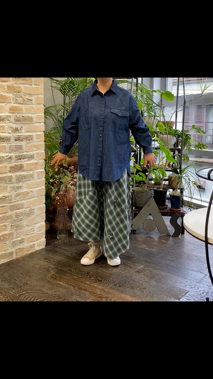 宇宙ベアロイドデニムSH | AS KNOW AS オンラインショップ