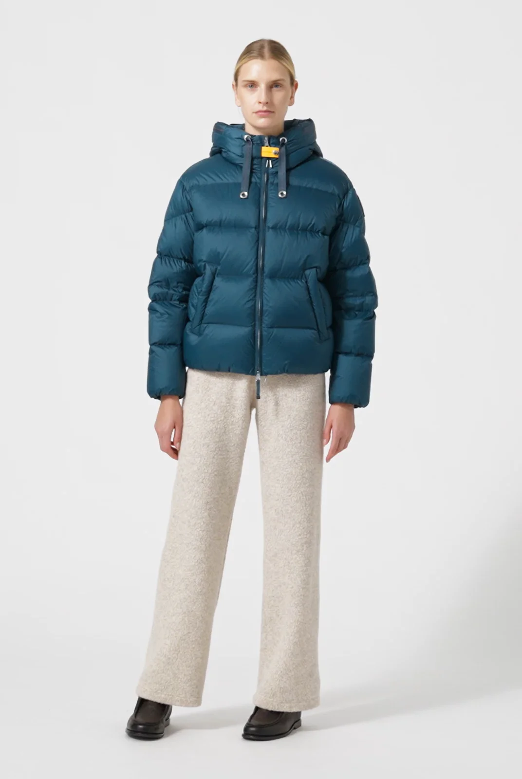 TILLY - HOODED DOWN JACKET BLUE NAVY | Parajumpers®