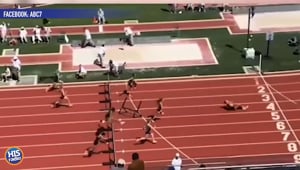 She SUMMERSAULTED to the Finish Line