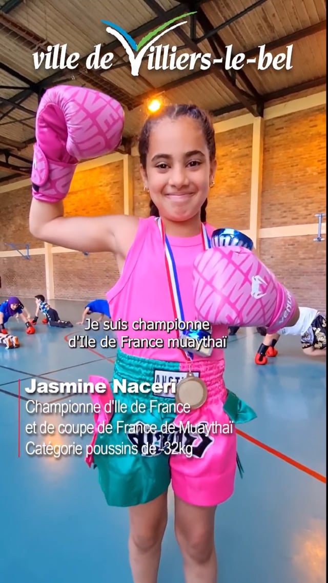 Vimeo Video : Jasmine, 10 ans et Championne de coupe de France de Muaythaï