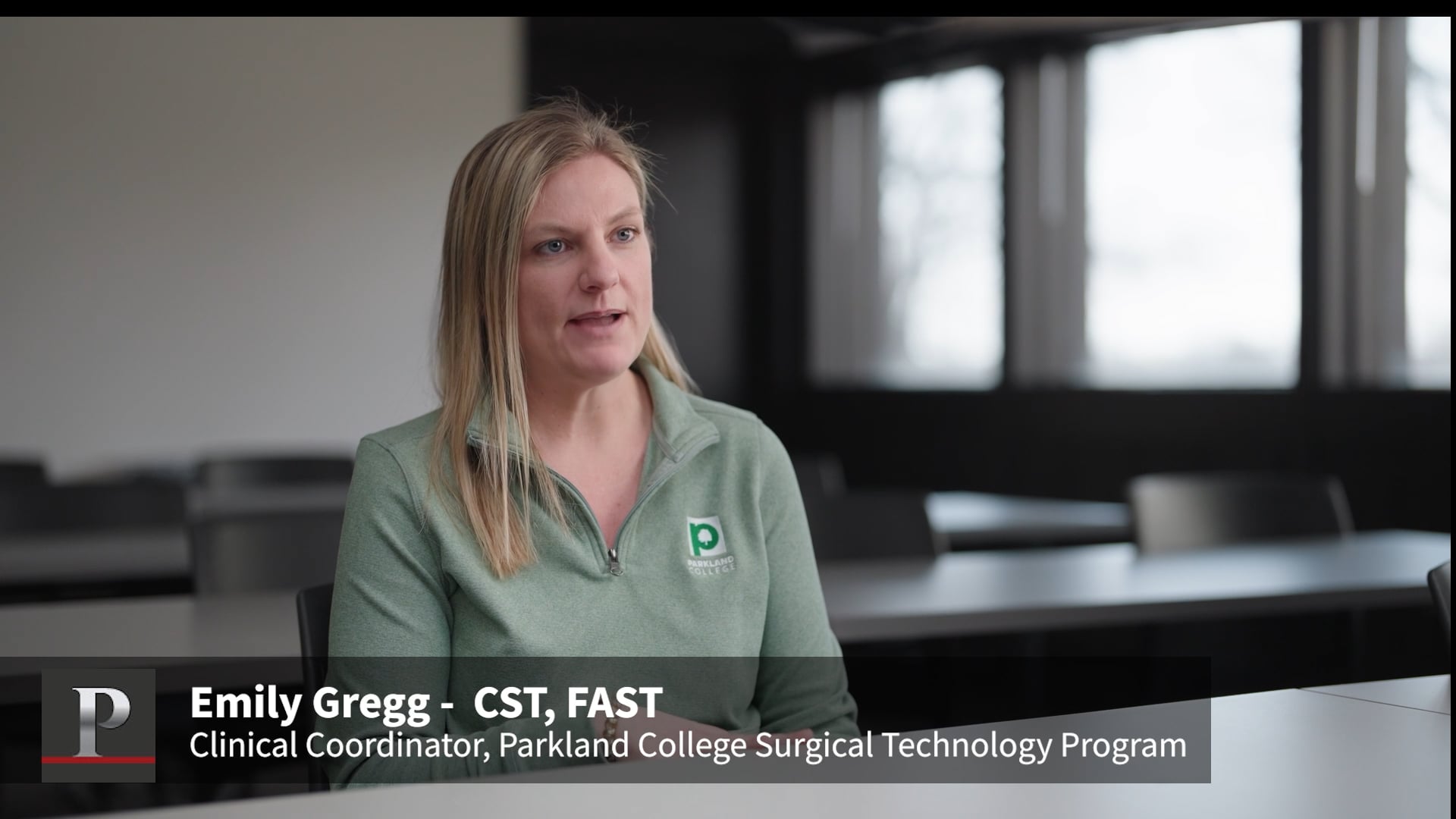 Platinum Visits Parkland College Surgical Technology Program