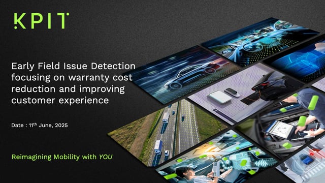 Early field issue detection focusing on warranty cost reduction and improving customer experience