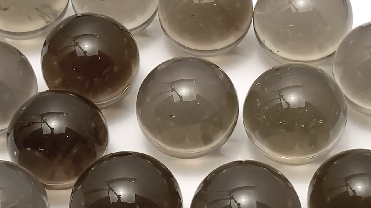 スモーキークォーツ スフィア・ラウンド25mm 1個｜天然石ビーズ